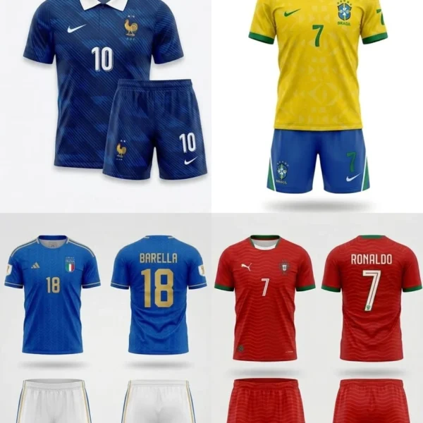 national team kits